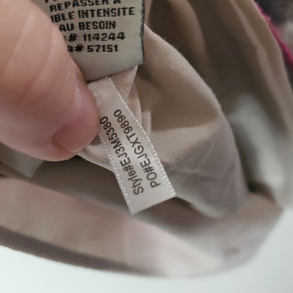 Eliza J Black White Dress Size 10 Pink Hems Wedding Guest Party Zip Back Closure - Picture 8 of 10